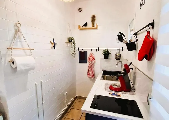 Rez De Jardin Climatise Avec Grande Terrasse 度假居 *